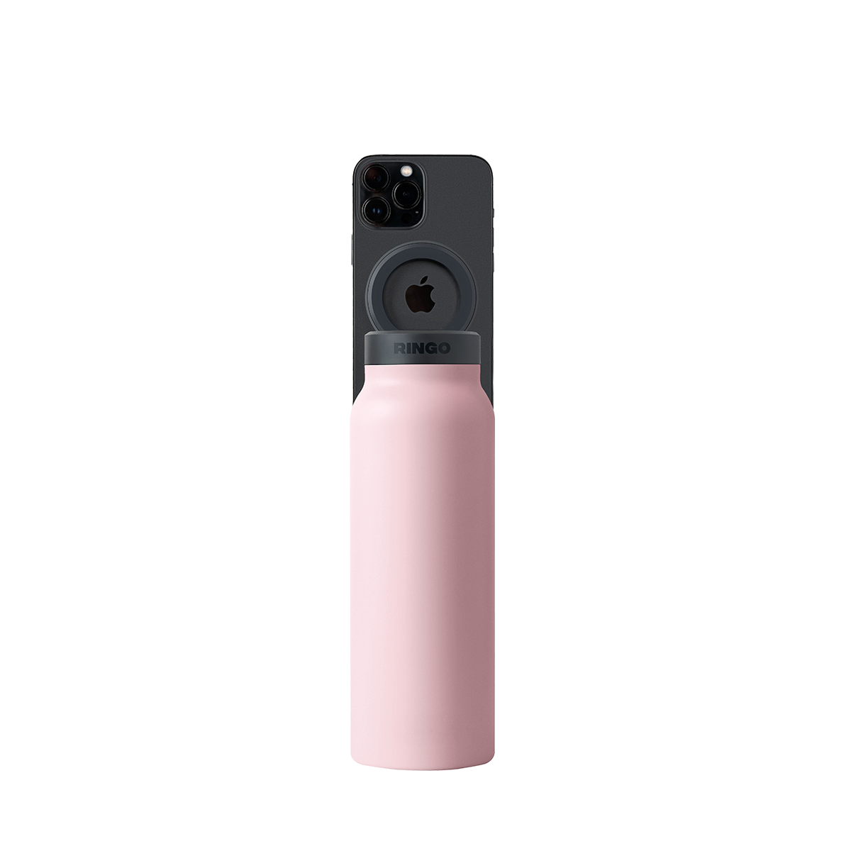Ringo Water Bottle + Free Magnetic Booster Ring (Pink)