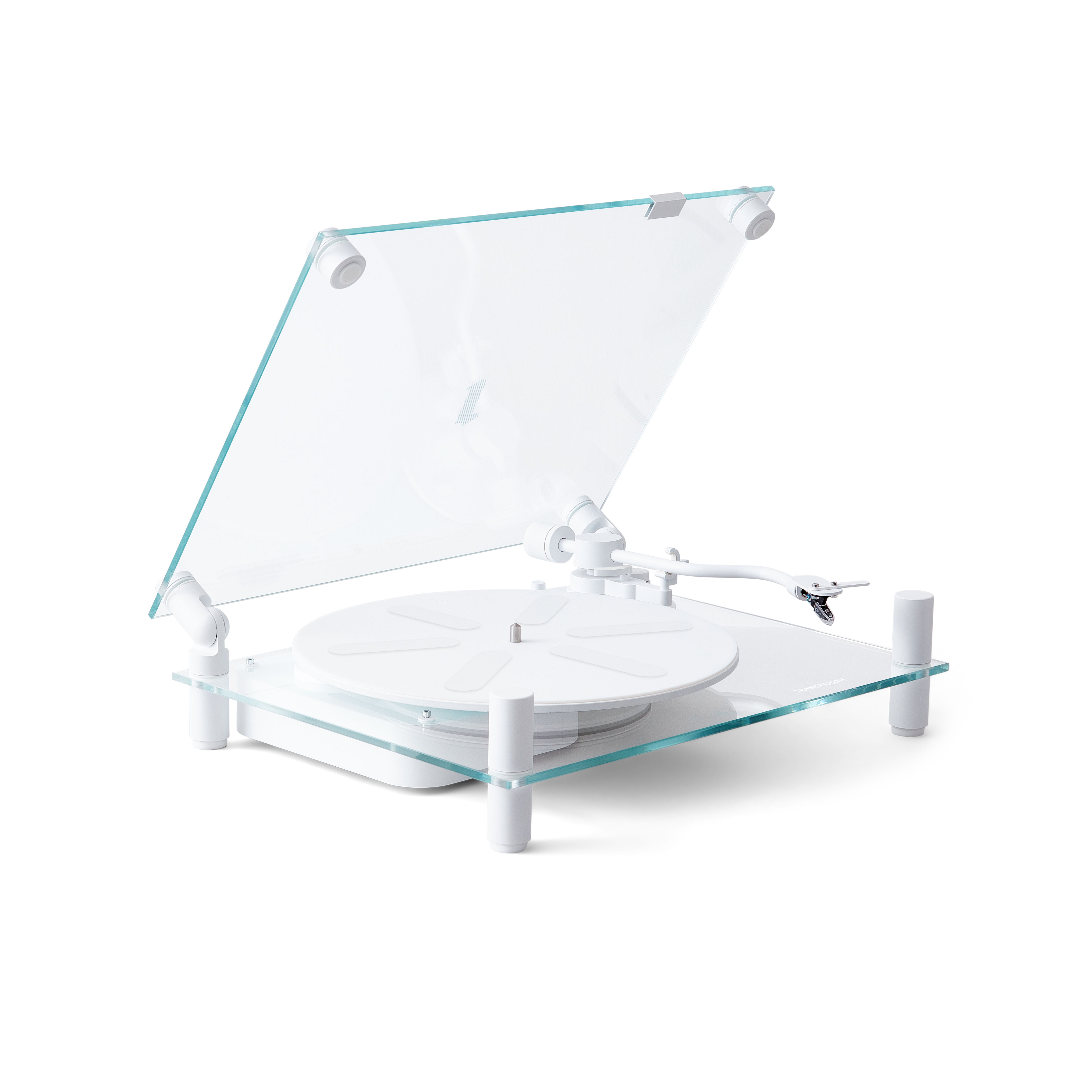 Transparent Turntable (White)
