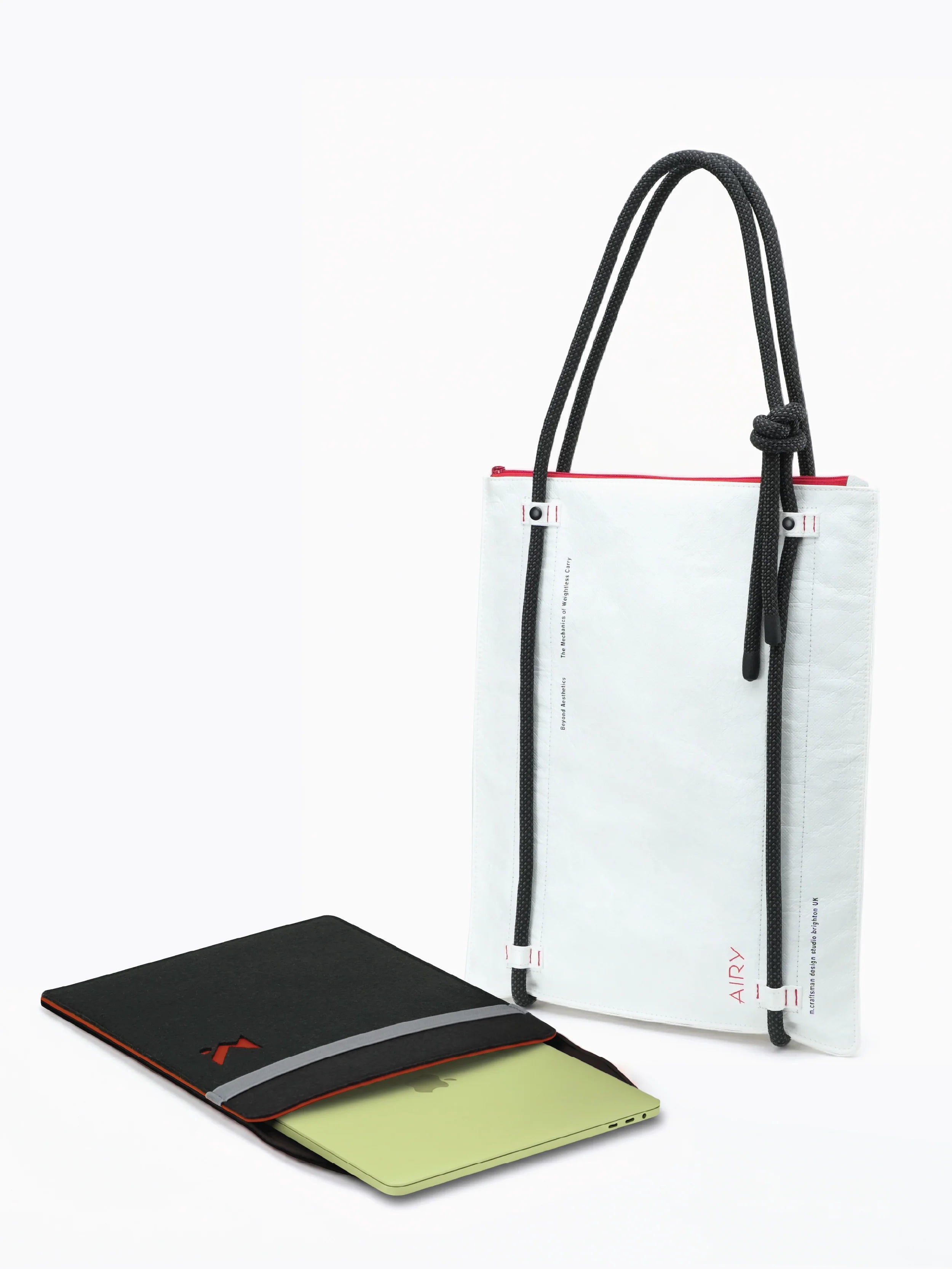 M. Craftsman Airy Sleeves & Tote Set for Macbook