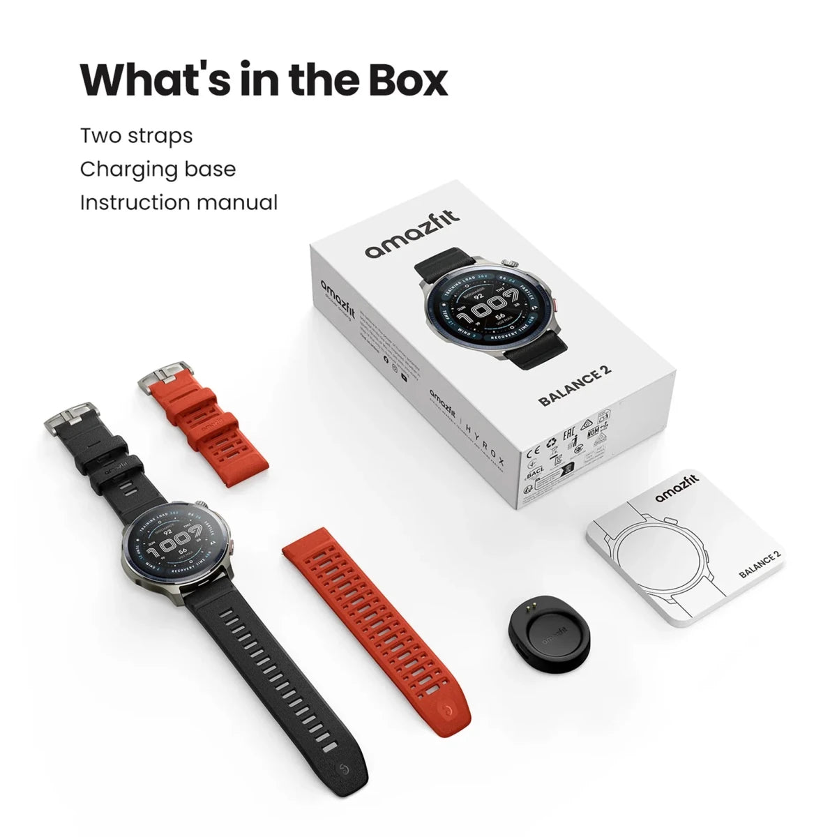 Amazfit Balance 2 Smart Watch - Ante ShopAmazfitSmart Watch850071618297AMAZFIT-BAL2-BK-OR-C