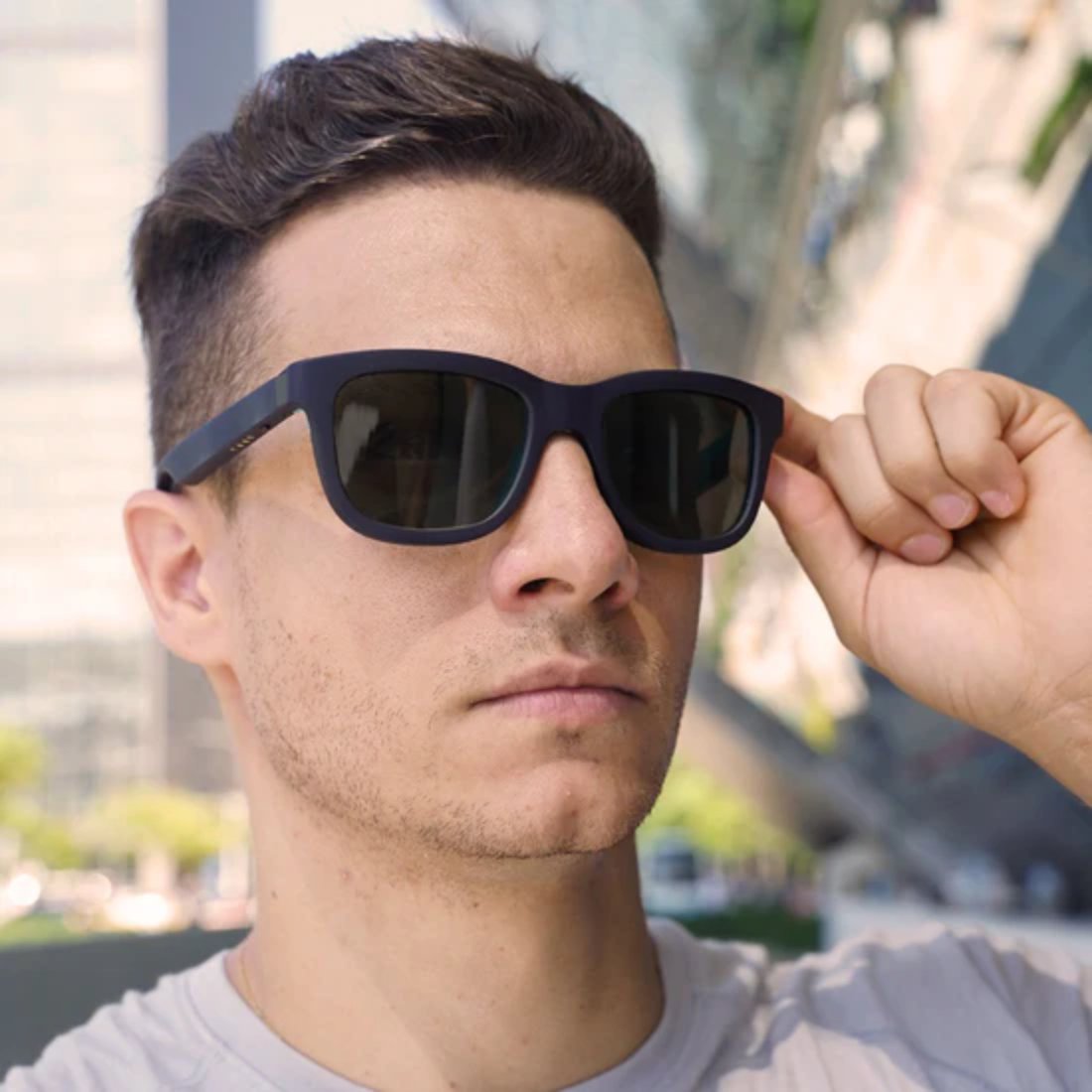 Ampere Dusk - App - enabled tint changing smart sunglasses with built - in audio - Ante ShopAmpereeyewear850012882473AM - DSWAOBK