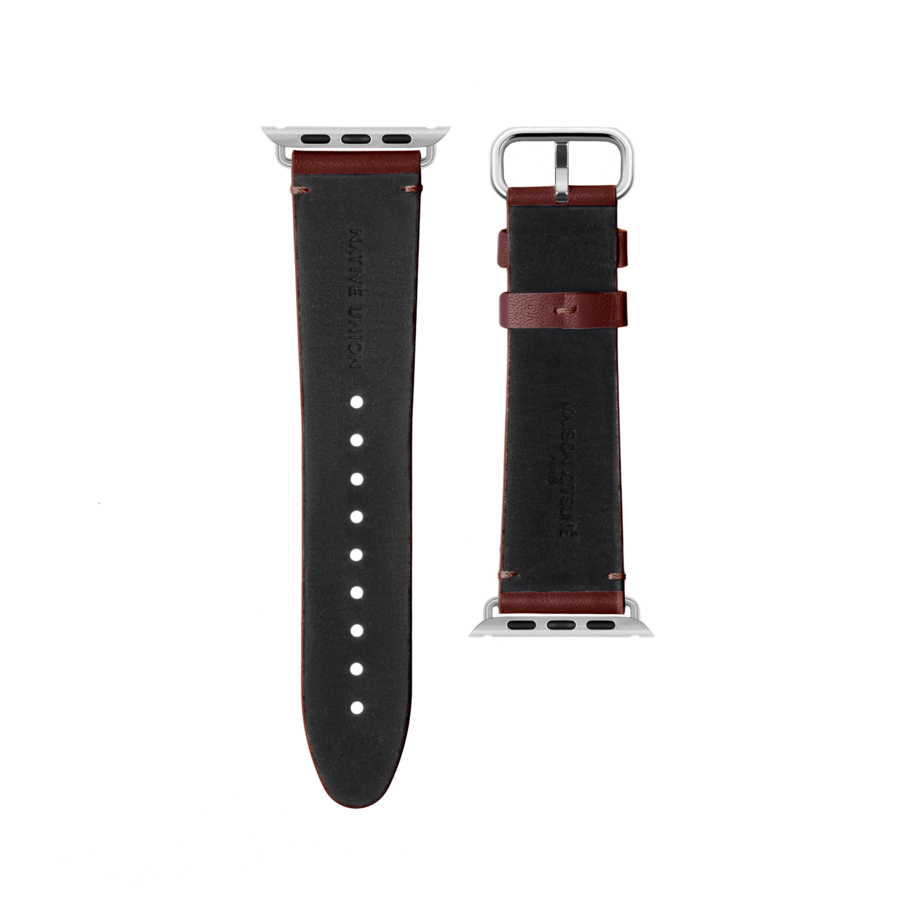 Native Union x Maison Kitsune Profile Fox Leather Strap for Apple Watch (42/44/45mm)