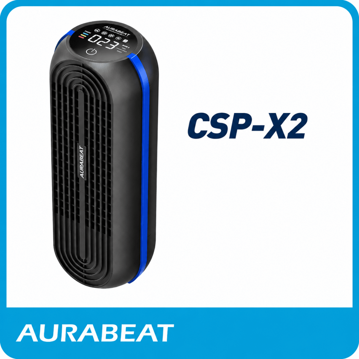 CSP-X2 | AG+ Portable Medical Grade Silver Ion Antiviral Air Purifier (PRE-ORDER) - Ante ShopAurabeat SingaporeAir PurifiersCSP-X2
