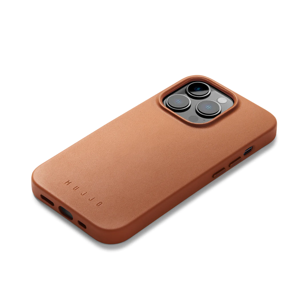 Mujjo Full Leather Case for iPhone 14 Pro (Magsafe)