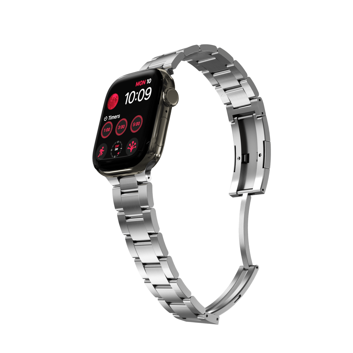 KeyBudz Spectra Series Steel Apple Watch Strap - Ante ShopKeyBudzApple Watch Straps810082991550KB_AW_S3L_NTL