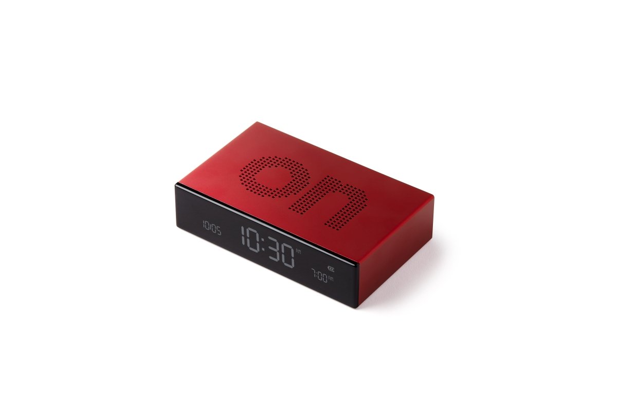 Lexon Flip Premium Alarm Clock - Ante ShopLexonAlarm Clocks810011118522LR152DG1