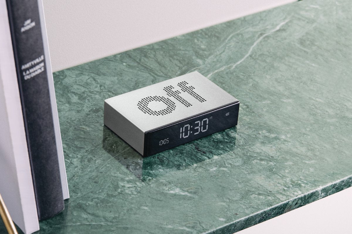 Lexon Flip Premium Alarm Clock - Ante ShopLexonAlarm Clocks810011118539LR152LB1