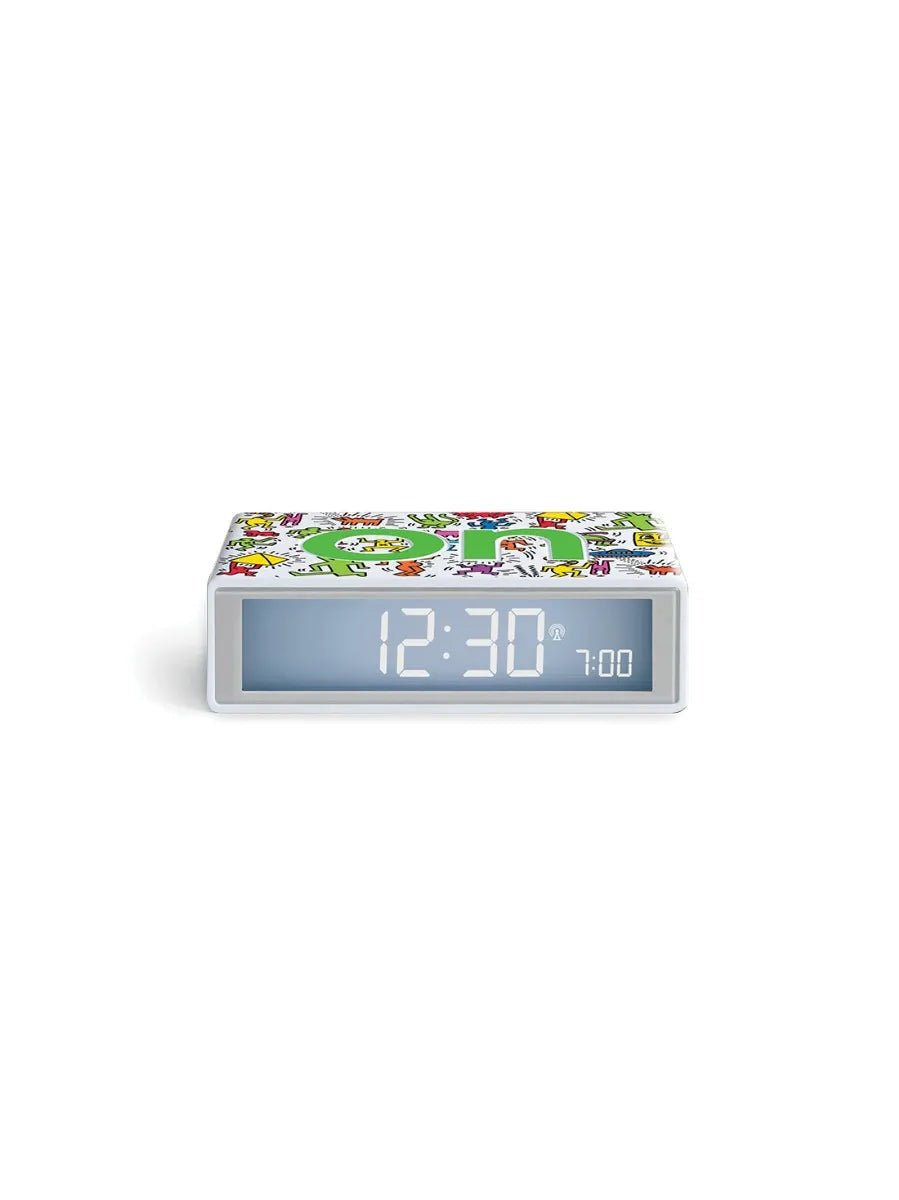Lexon Flip+ Radio - controlled reversible LCD alarm clock (battery operated) - Ante ShopLexonAlarm Clocks
