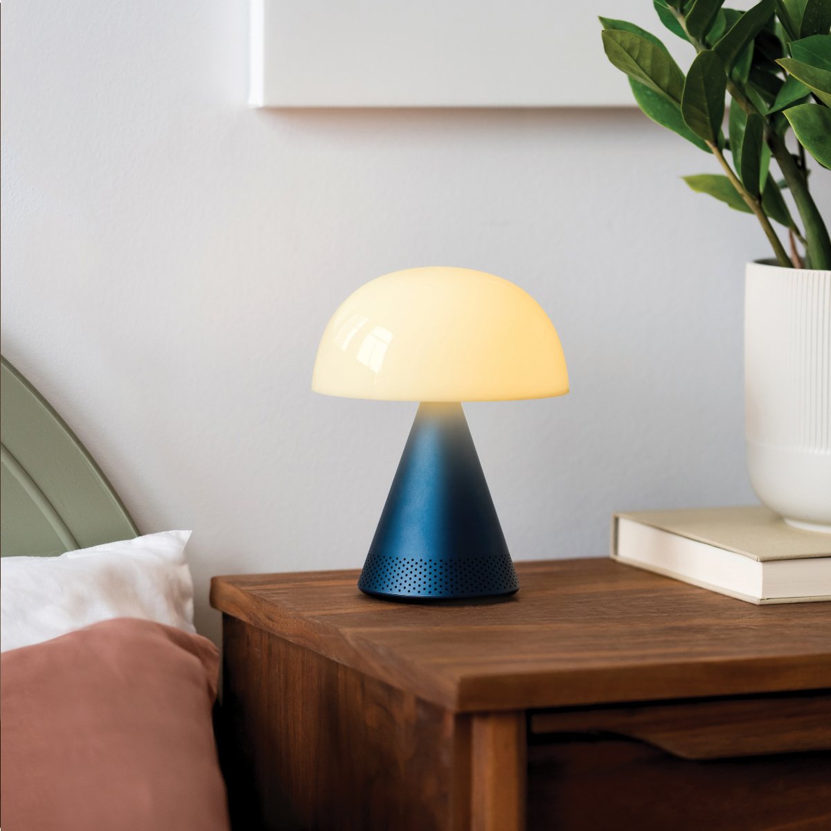 Lexon - MINA L (Audio) Rechargeable Portable LED Lamp with Bluetooth Speaker - Ante ShopLexonSpeakers3660491203846LH76MDB