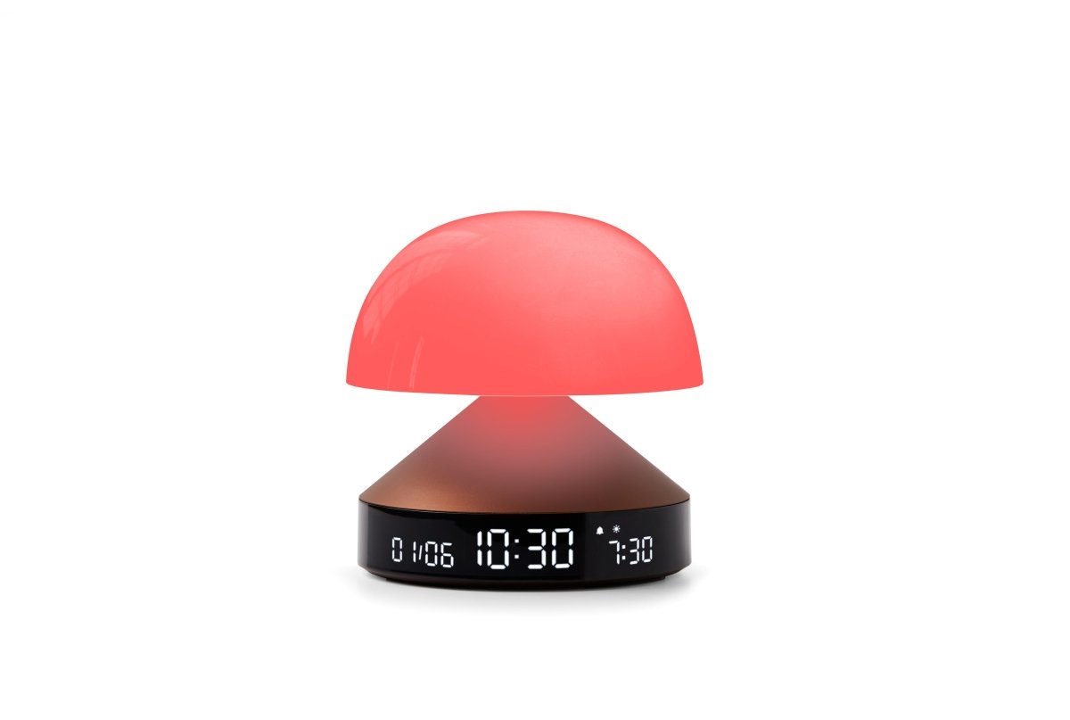 Lexon - MINA Sunrise Rechargeable Portable LED Lamp with Alarm Clock - Ante ShopLexonLifestyle810011113404LR153BZ