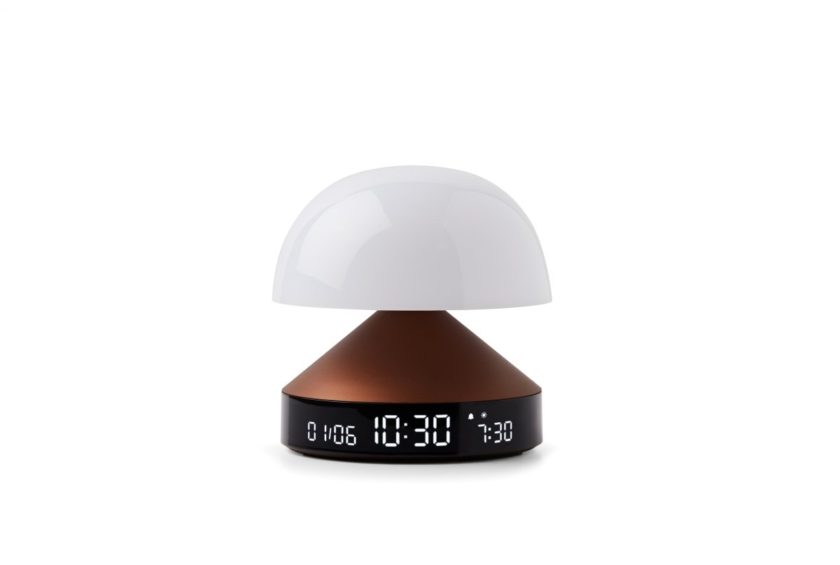 Lexon - MINA Sunrise Rechargeable Portable LED Lamp with Alarm Clock - Ante ShopLexonLifestyle810011113404LR153BZ