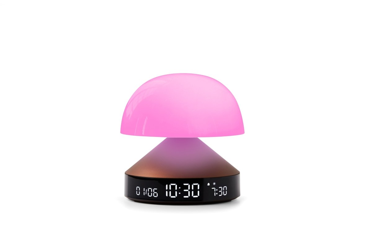 Lexon - MINA Sunrise Rechargeable Portable LED Lamp with Alarm Clock - Ante ShopLexonLifestyle810011113404LR153BZ