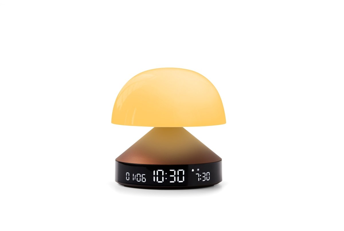 Lexon - MINA Sunrise Rechargeable Portable LED Lamp with Alarm Clock - Ante ShopLexonLifestyle810011113404LR153BZ