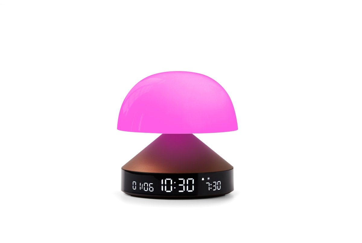 Lexon - MINA Sunrise Rechargeable Portable LED Lamp with Alarm Clock - Ante ShopLexonLifestyle810011113404LR153BZ