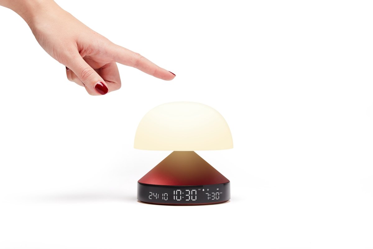 Lexon - MINA Sunrise Rechargeable Portable LED Lamp with Alarm Clock - Ante ShopLexonLifestyle810011113404LR153BZ