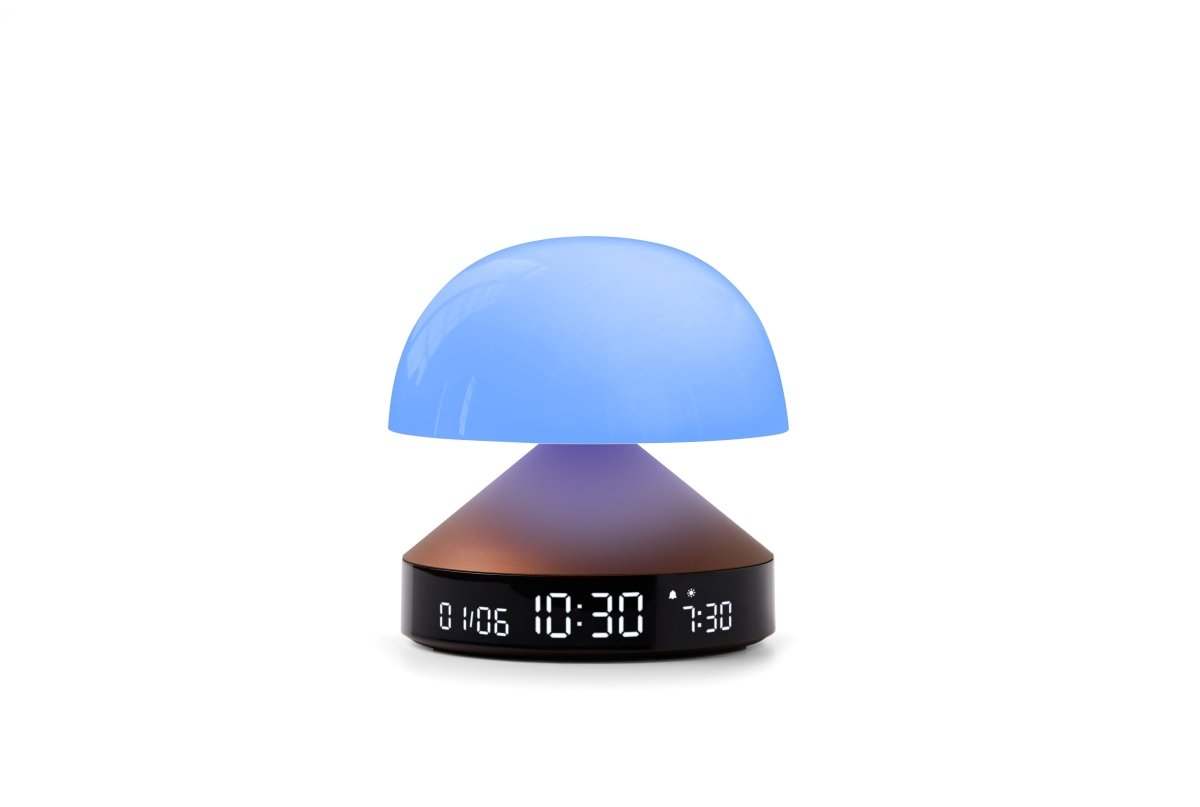 Lexon - MINA Sunrise Rechargeable Portable LED Lamp with Alarm Clock - Ante ShopLexonLifestyle810011113404LR153BZ