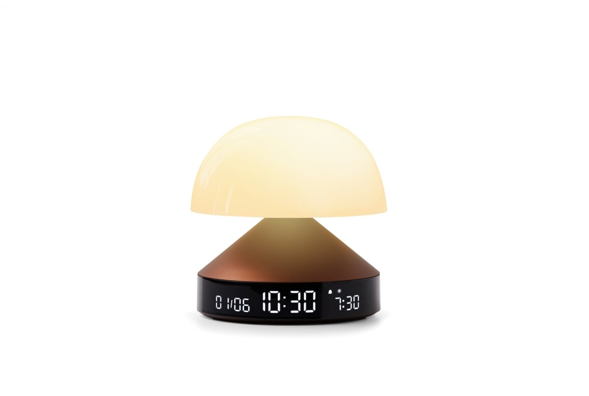 Lexon - MINA Sunrise Rechargeable Portable LED Lamp with Alarm Clock - Ante ShopLexonLifestyle810011113404LR153BZ