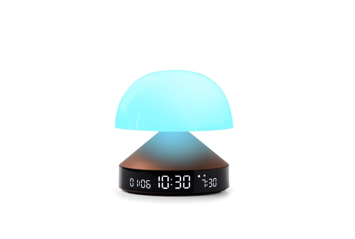 Lexon - MINA Sunrise Rechargeable Portable LED Lamp with Alarm Clock - Ante ShopLexonLifestyle810011113404LR153BZ