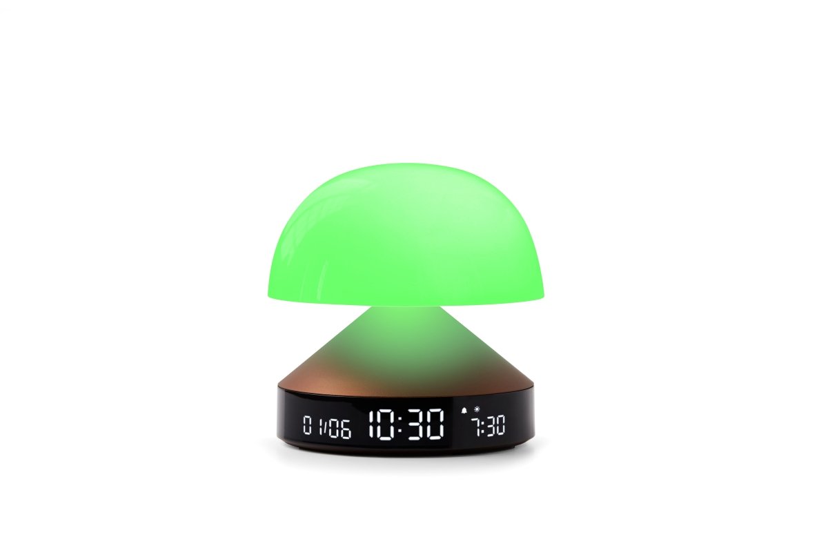 Lexon - MINA Sunrise Rechargeable Portable LED Lamp with Alarm Clock - Ante ShopLexonLifestyle810011113404LR153BZ