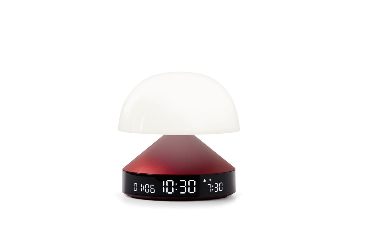 Lexon - MINA Sunrise Rechargeable Portable LED Lamp with Alarm Clock - Ante ShopLexonLifestyle810011110397LR153DR