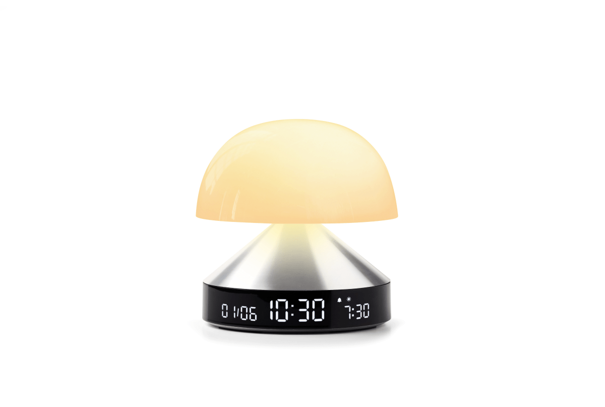 Lexon - MINA Sunrise Rechargeable Portable LED Lamp with Alarm Clock - Ante ShopLexonLifestyle3660491208452LR153MAP