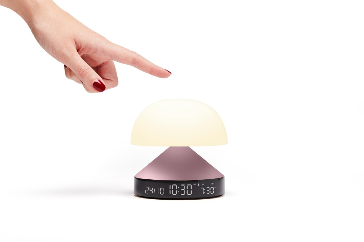 Lexon - MINA Sunrise Rechargeable Portable LED Lamp with Alarm Clock - Ante ShopLexonLifestyleLR153MLP
