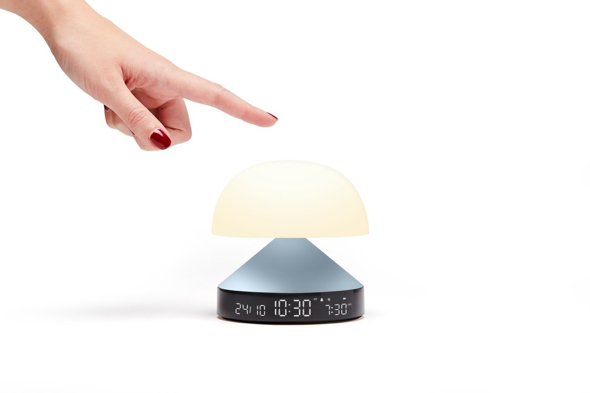 Lexon - MINA Sunrise Rechargeable Portable LED Lamp with Alarm Clock - Ante ShopLexonLifestyleLR153MLP