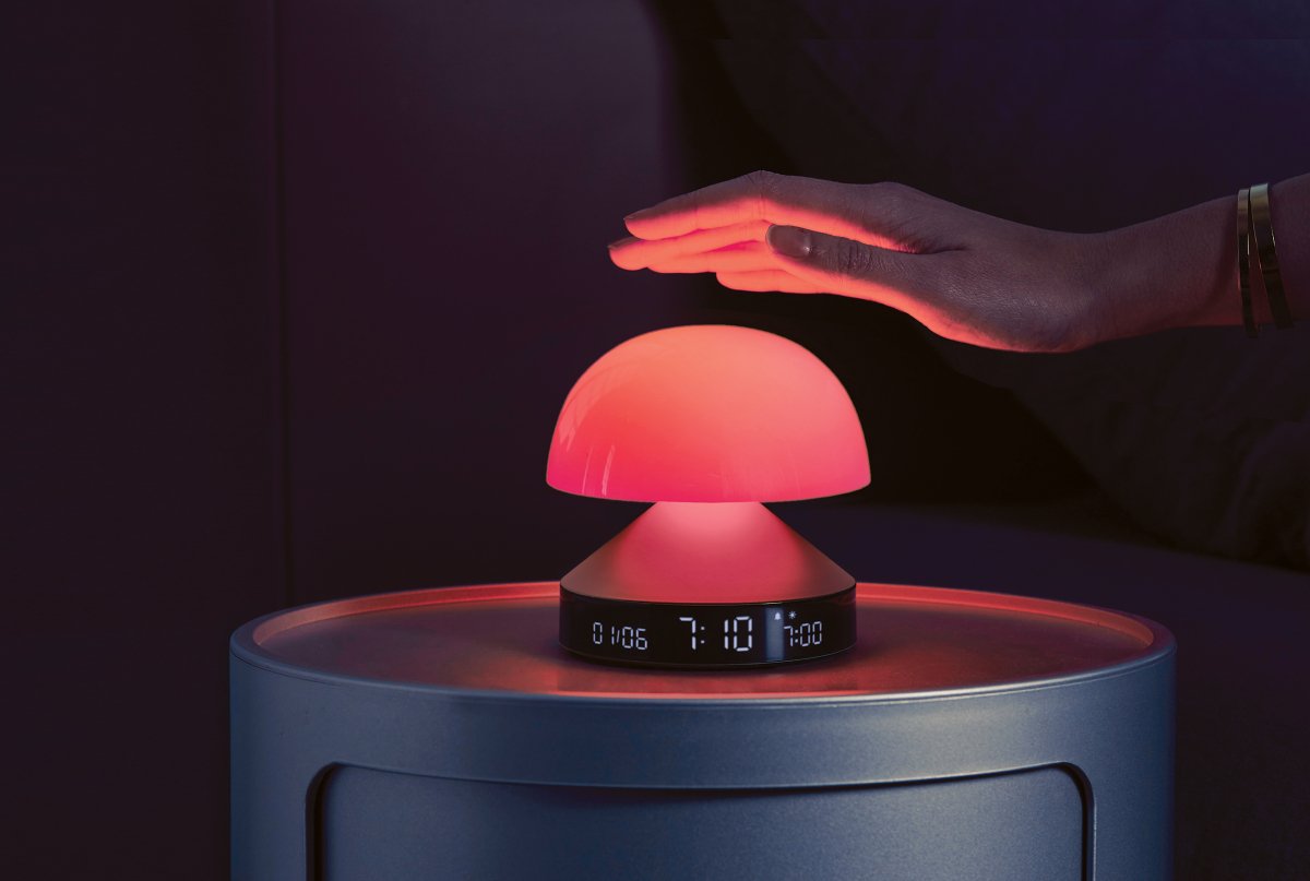 Lexon - MINA Sunrise Rechargeable Portable LED Lamp with Alarm Clock - Ante ShopLexonLifestyleLR153MLP