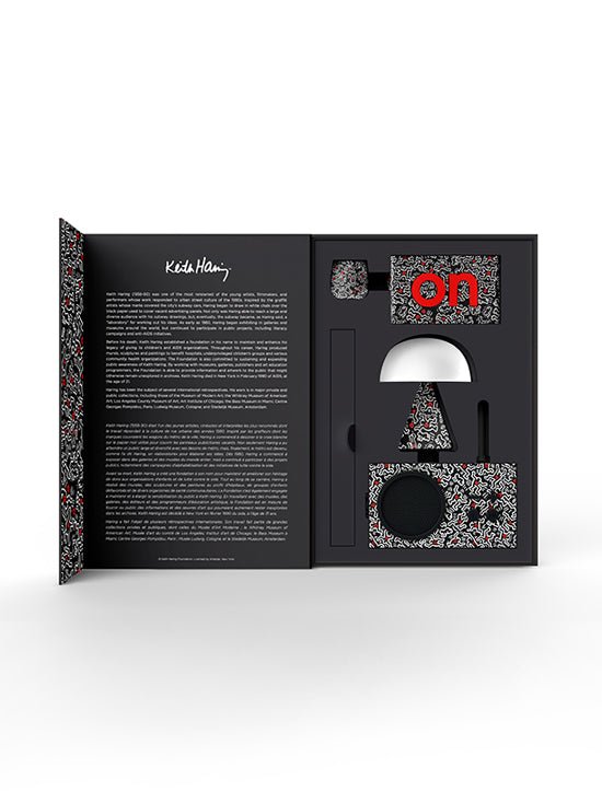 Lexon x Keith Haring Gift Set - Love - Black - Ante ShopLexonArts & Crafts810011120266LBKH01 - BN