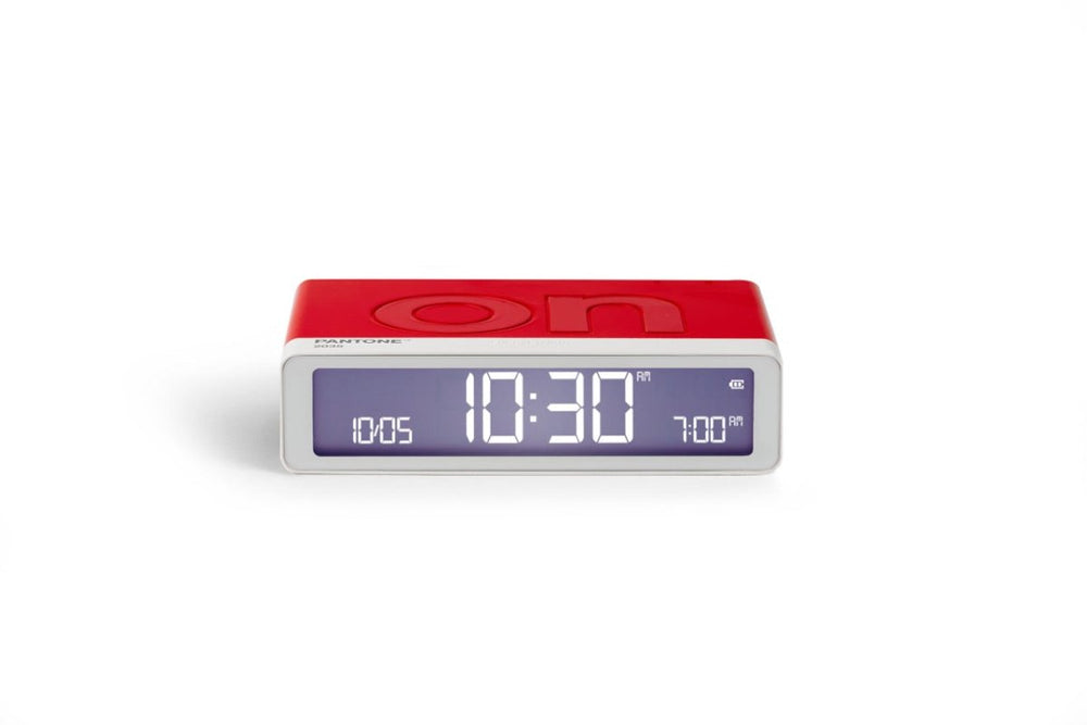 Lexon x Pantone - Flip Classic Alarm Clock