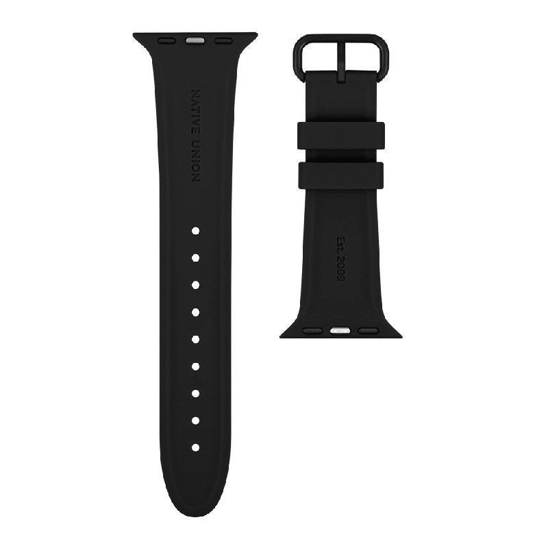 Native Union Curve Silicone Straps for Apple Watch 38/40/41mm - Ante ShopNative UnionApple Watch StrapsCSTRAP - AW - S - BLK