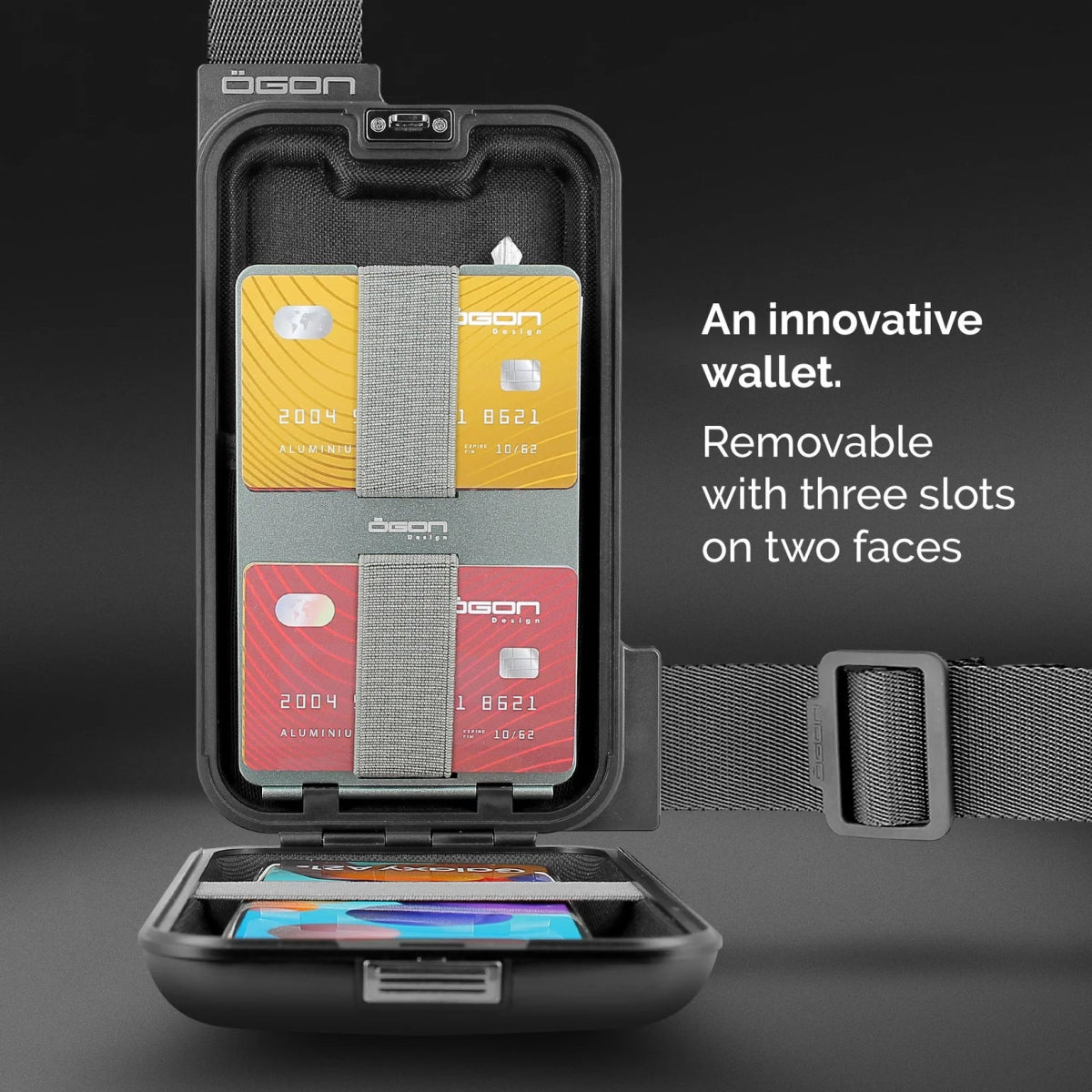 ÖGON Design Phone & Wallet Bag - Ante ShopOGON DESIGNSPhone Bag3760127778080OD-PB-FORGED-CARB