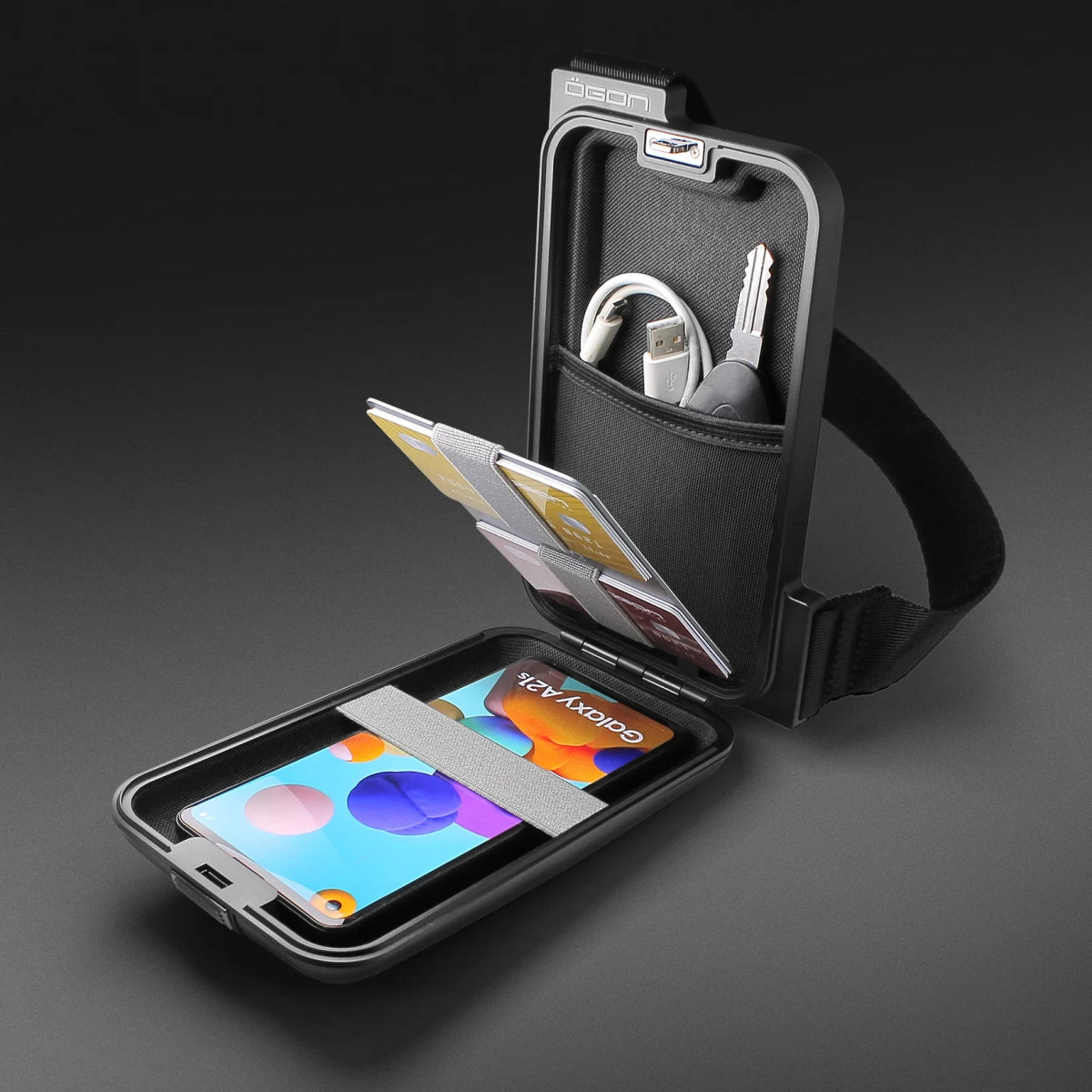 ÖGON Design Phone & Wallet Bag - Ante ShopOGON DESIGNSPhone Bag3760127778080OD-PB-FORGED-CARB
