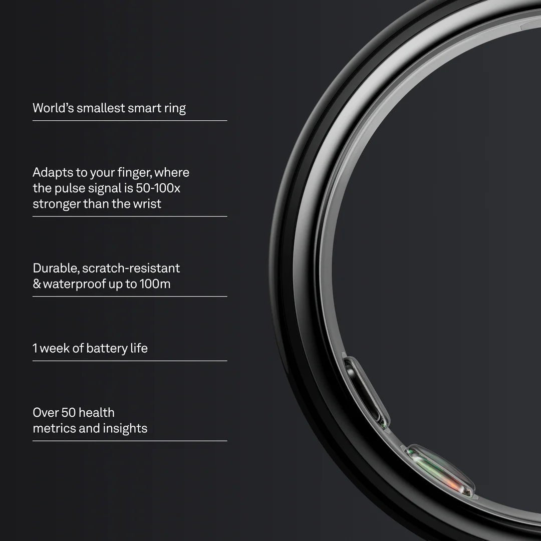 Oura Ring 5 Black (PRE - ORDER) - Ante ShopOURASmart Ring6430060157033OR5-BK-6-C