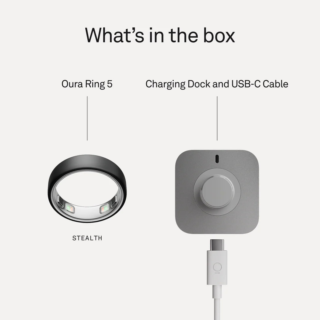 Oura Ring 5 Stealth (PRE - ORDER) - Ante ShopOURASmart Ring6430060157279OR5-STH-6-C