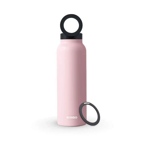 Ringo Water Bottle + Free Magnetic Booster Ring (Pink) - Ante ShopRingoLifestyleRG - B2PK24LSC1