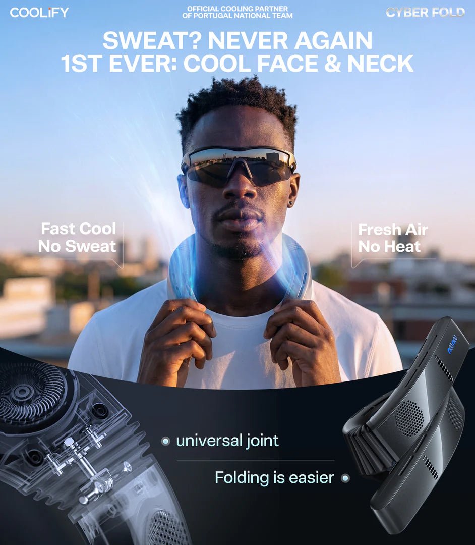 Torras 2006 COOLiFY Cyber Fold AI Neck Air Conditioner (Copy) - Ante ShopTorrasWearable Air Conditioner6938075677879TOR-COOLIFY-CYBERFOLD-BK