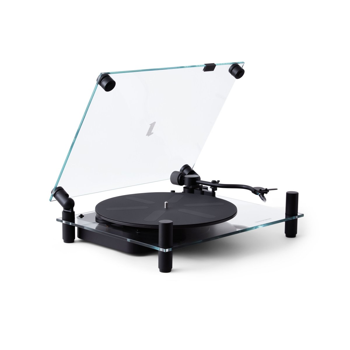 Transparent Turntable (Black) - Ante ShopTransparentSpeakers7350077880214TT - B