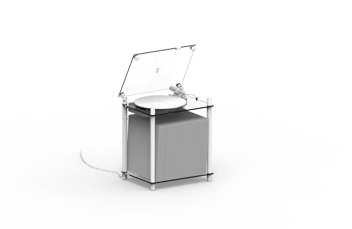 Transparent Turntable Stand - Ante ShopTransparentSpeakers7350077880382TTT - STAND - W