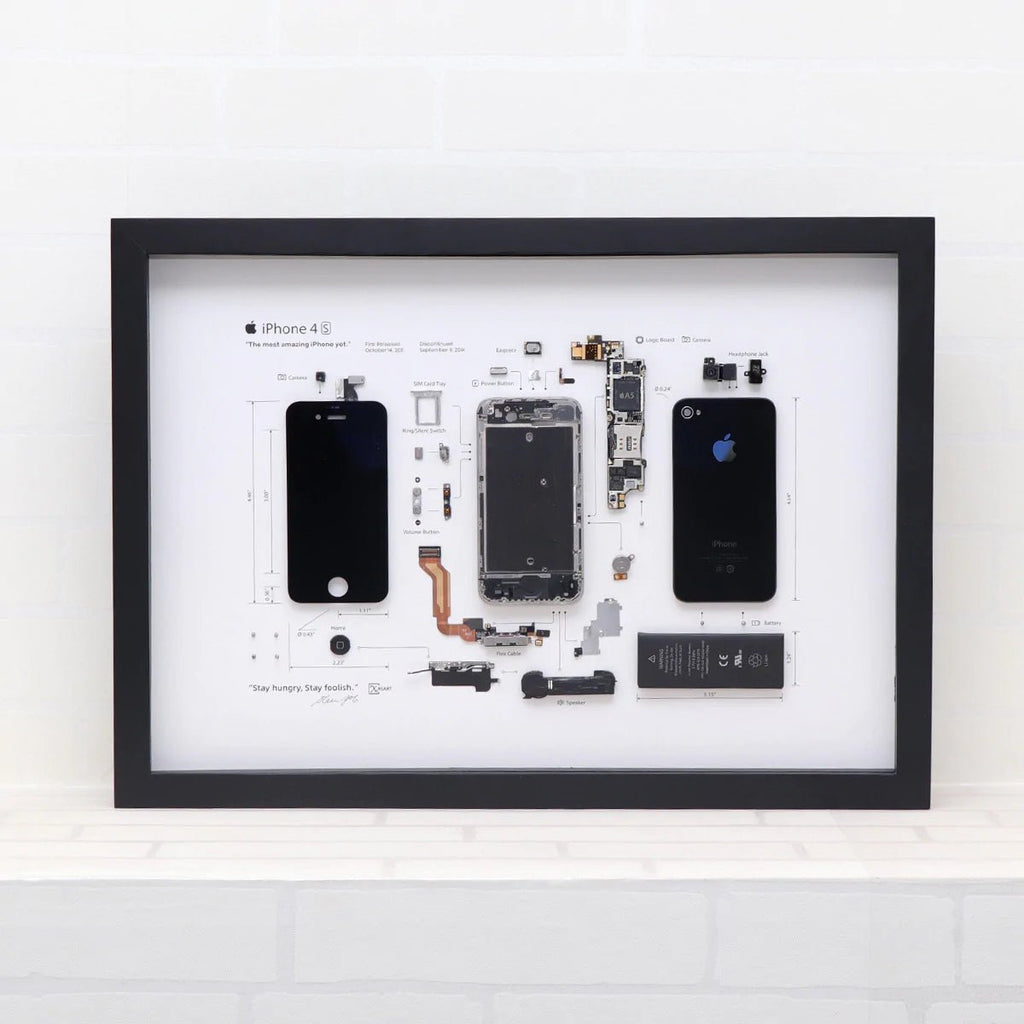 iPhone 4s White 標本アート ボックスフレーム仕様(スクエアS) iPhone 4s 標本アート ボックスフレーム仕様｜Yahoo!フリマ（旧