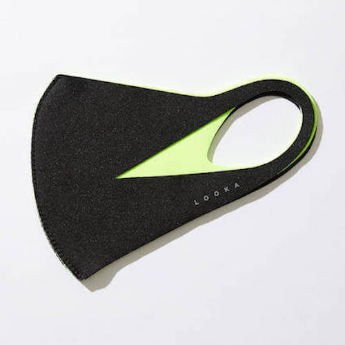 LOOKA MASK Protective Washable and Reusable Air Mask - SLIT Lime (Made in Korea)