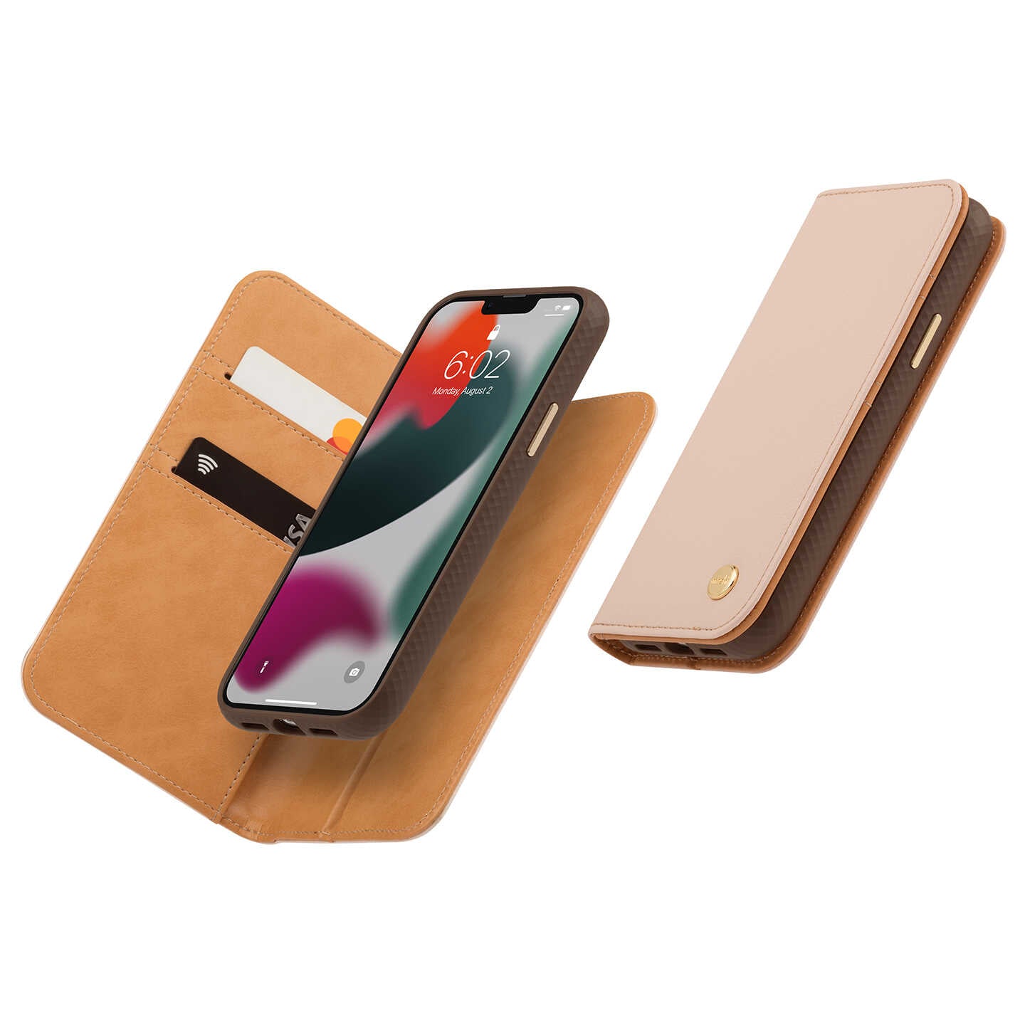Moshi Overture Case with Detachable Magnetic Wallet for iPhone 13 Pro Max