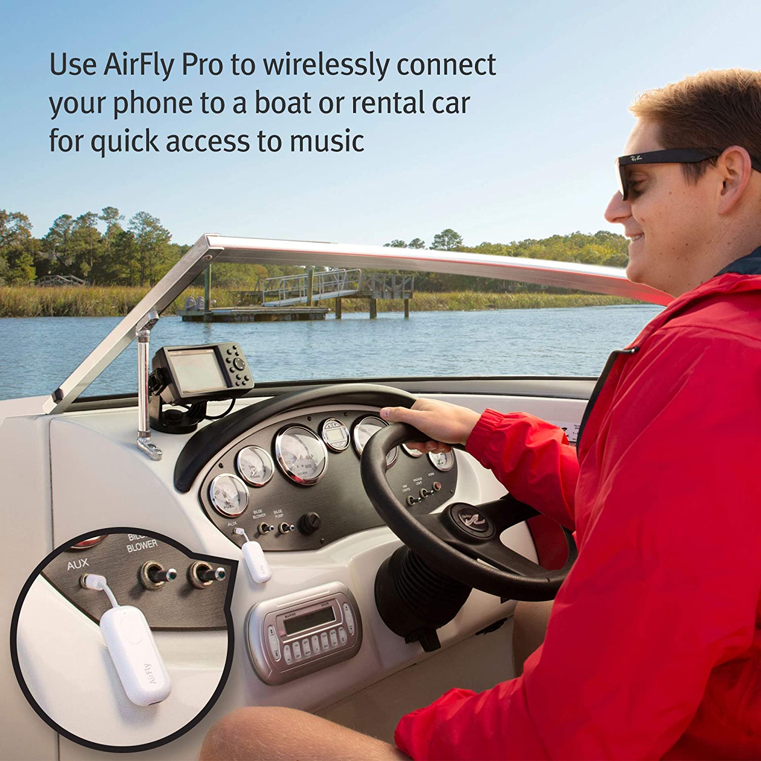 Twelve South AirFly Pro / Airfly SE| Wireless Bluetooth Transmitter/Receiver
