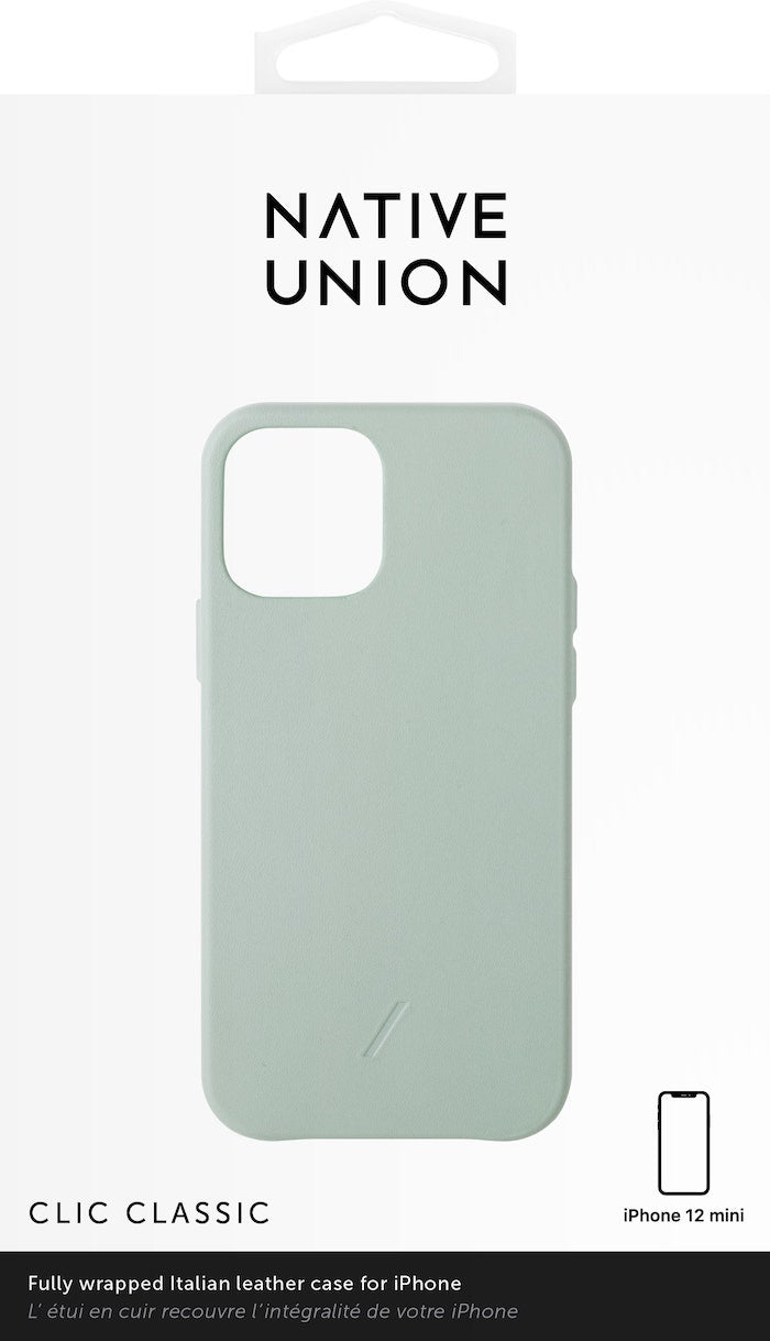 Native Union Clic Classic Leather - iPhone 12 Mini
