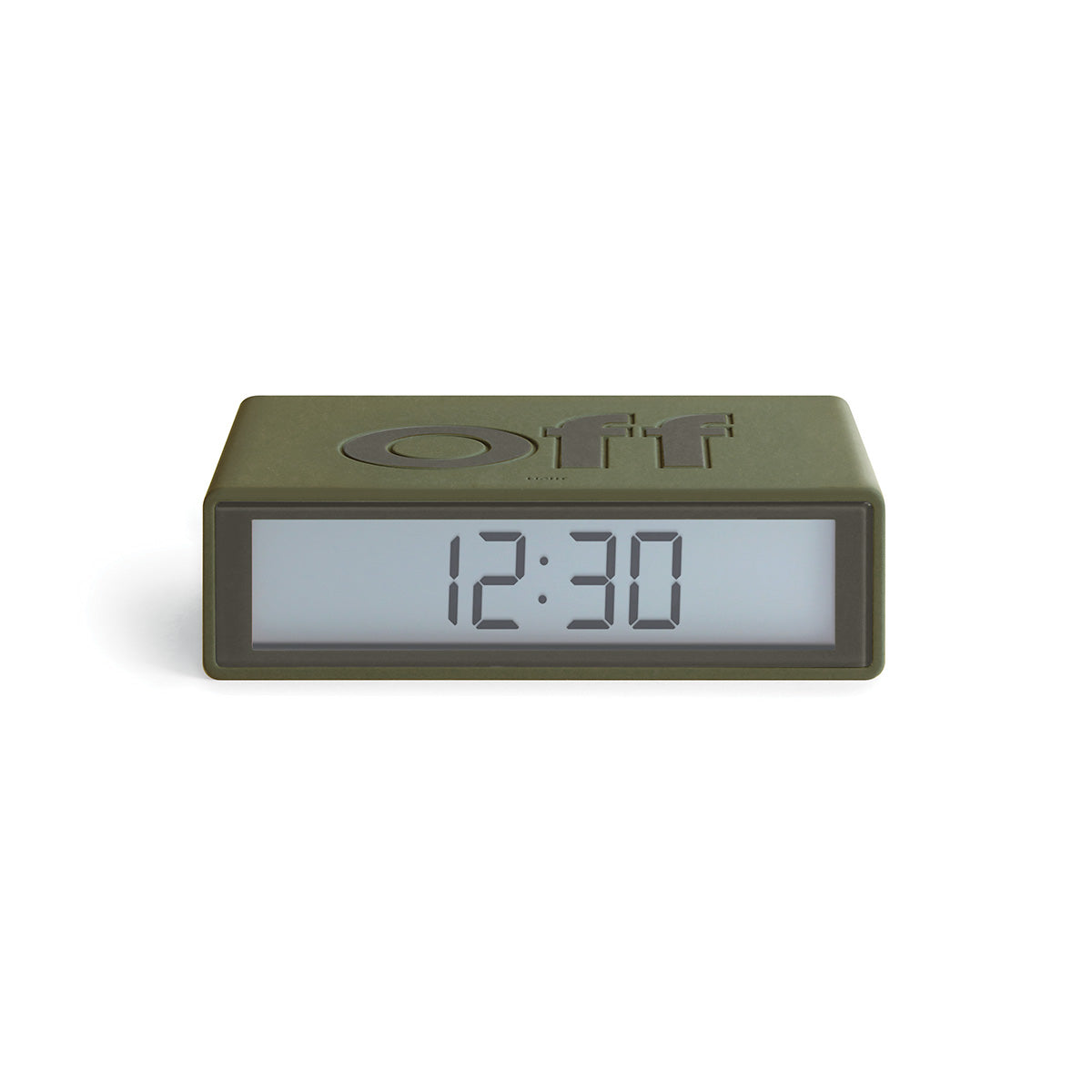 Lexon Flip+ Travel Mini reversible travel alarm clock