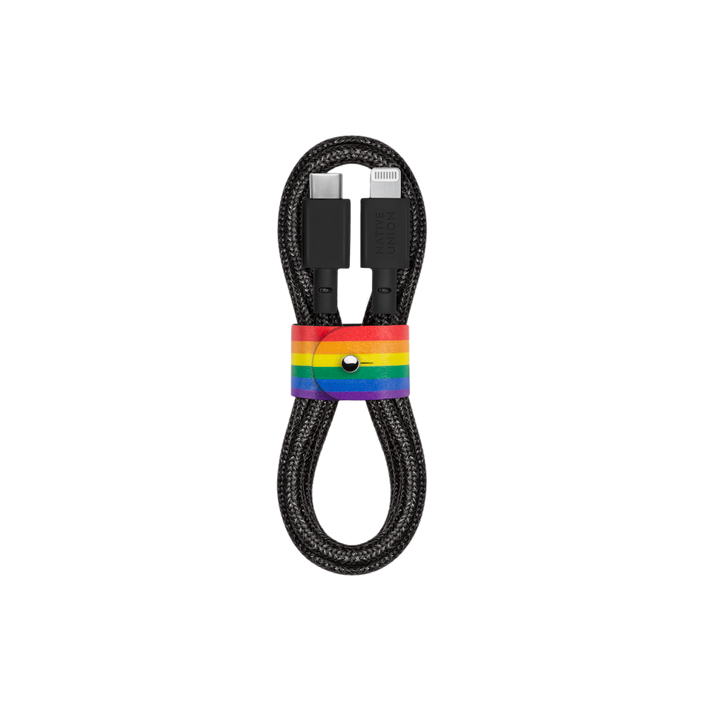Native Union Belt Cable C to Lightning 1.2m (Pride Edition)