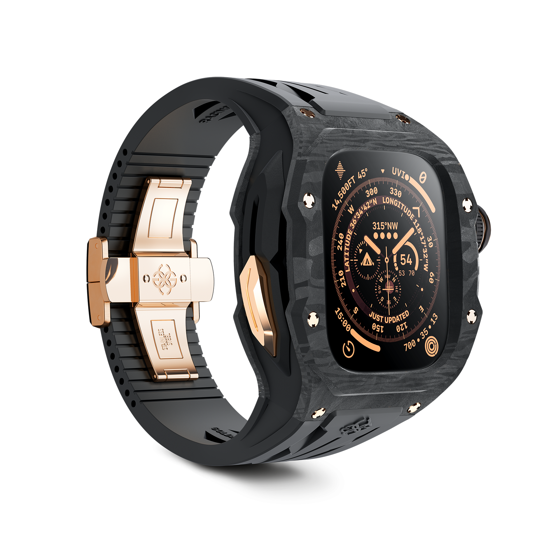 Golden Concept Apple Watch ULTRA 49MM Case+Strap / Racing Sport Collec