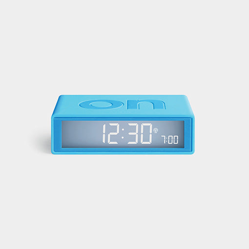 Lexon Flip+ Radio-controlled reversible LCD alarm clock