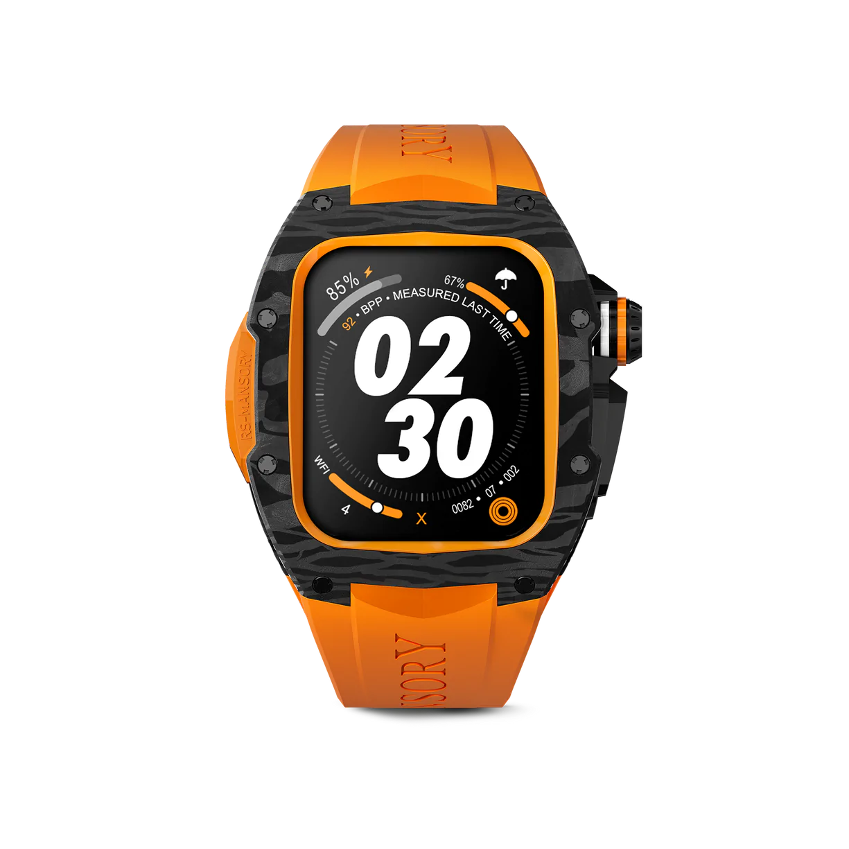 Golden Concept x MANSORY Apple Watch Case - RSM - SUNSET ORANGE Limited Edition