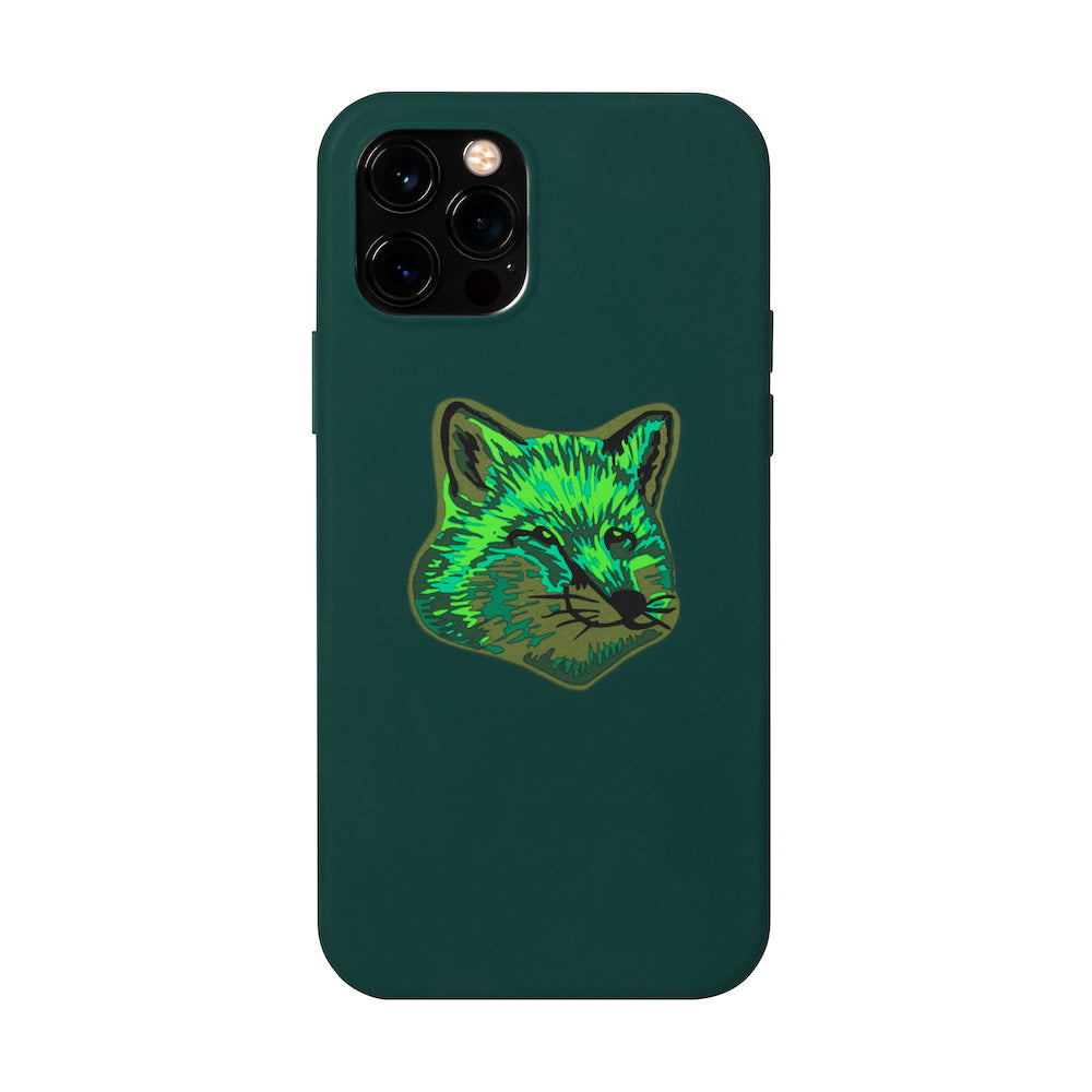 Native Union x Maison Kitsuné Green Cool-Tone FoxHead Case for iPhone12 / 12 Pro